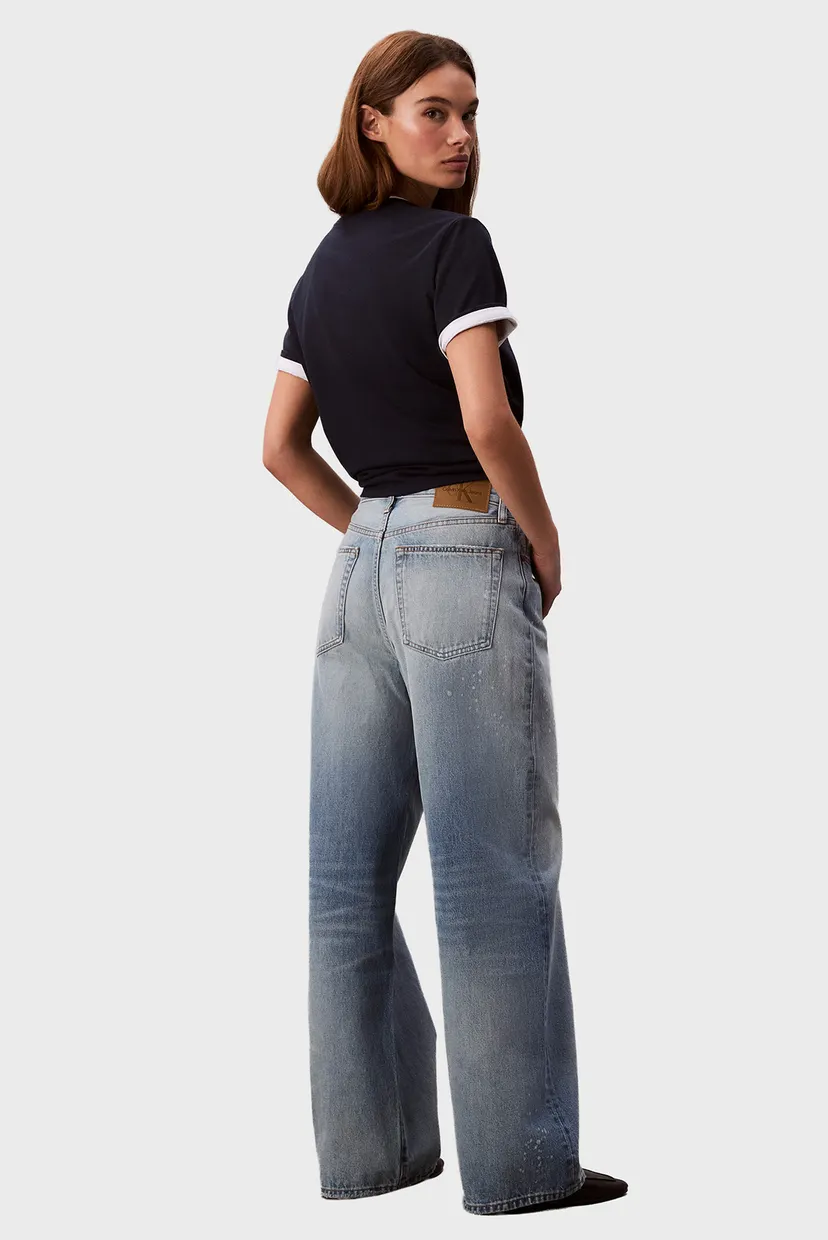 Жіночі блакитні джинси THE WIDE LEG 3