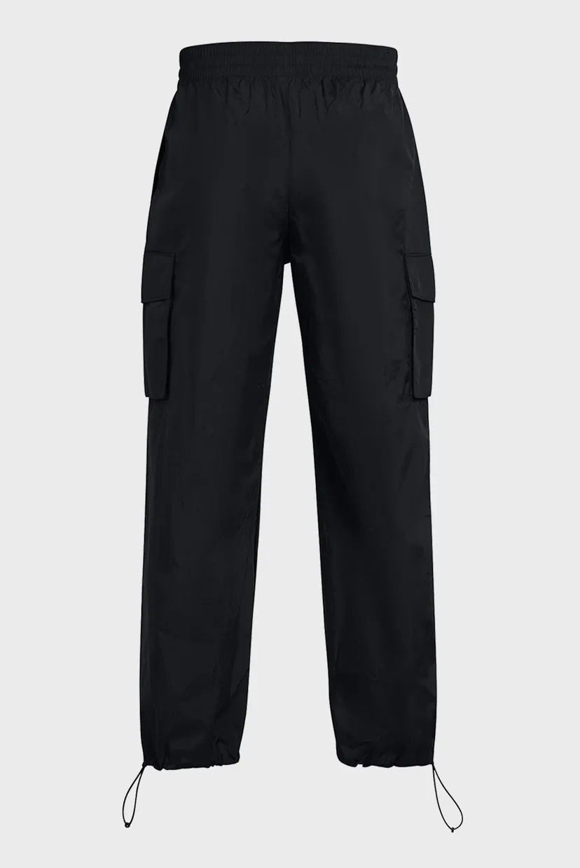 Мужские черные карго UA Crinkle Woven Pant 7