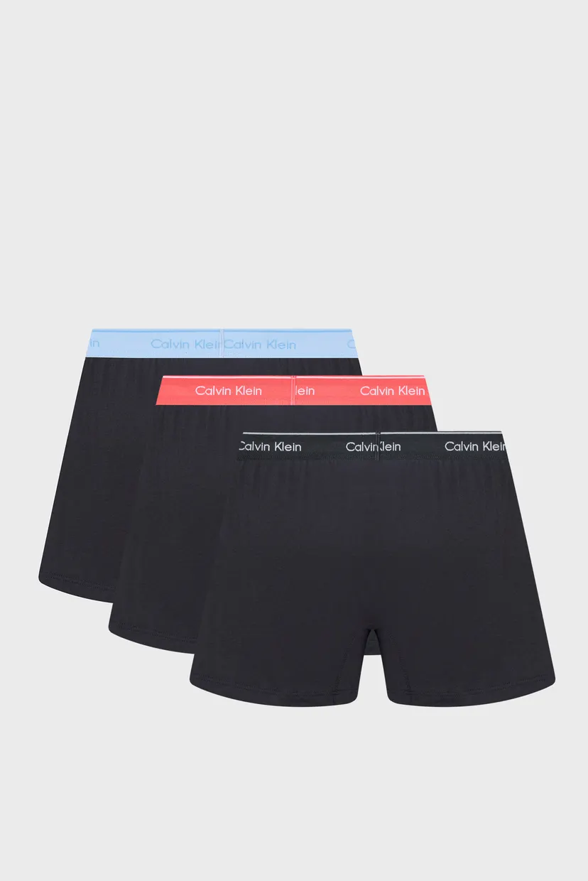 Чоловічі чорні труси (3 шт) Boxer Trad 7