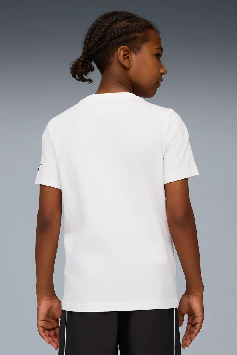 Дитяча біла футболка Super PUMA Graphic Tee Youth 3