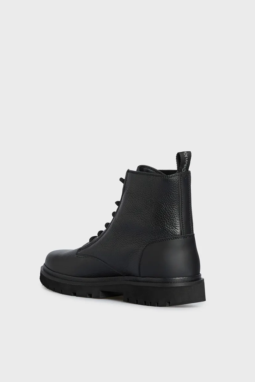 Чоловічі чорні шкіряні черевики EVA MID LACEUP BOOT LTH 5