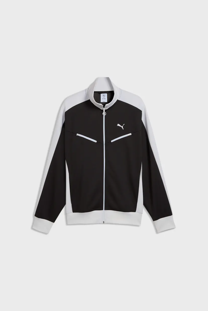 Чоловіча чорна спортивна кофта T7 Relaxed Retro Track Jacket Men 5