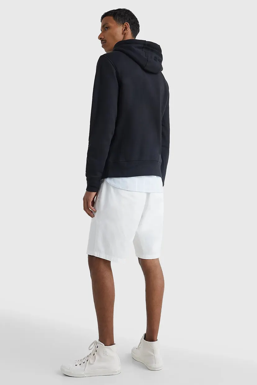Мужское черное худи CORE TOMMY LOGO HOODY 3