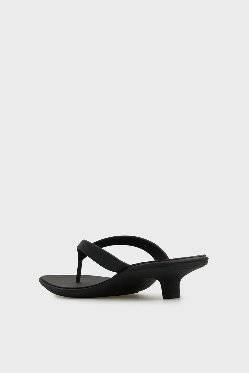 Жіночі чорні мюлі FLIP FLOP KITTEN HEEL 5