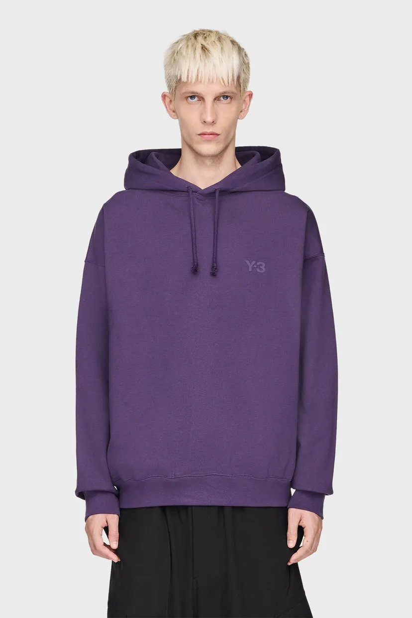 Фиолетовое худи Y-3 FT (унисекс) 3