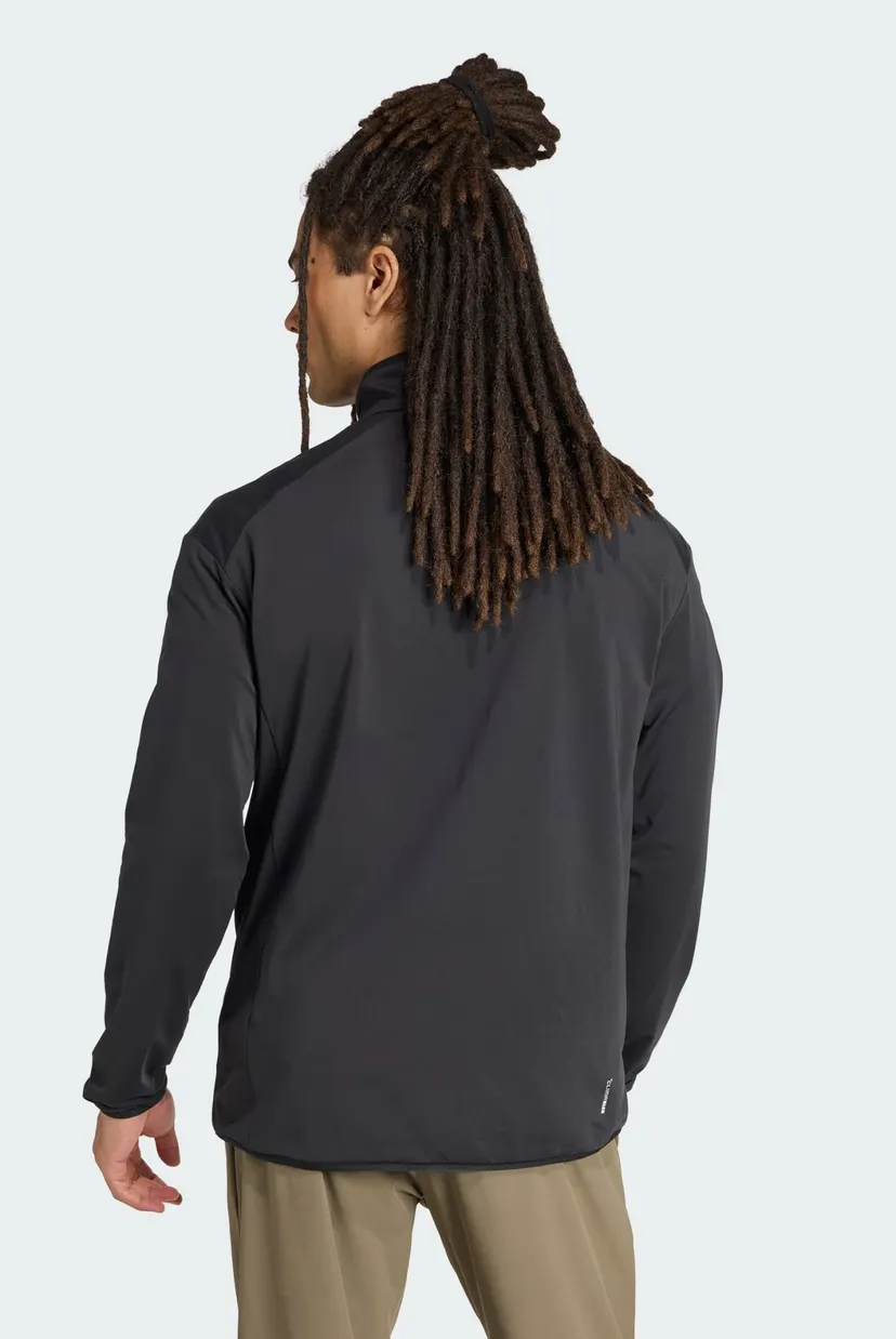 Чоловіча чорна спортивна кофта Terrex Multi CLIMAWARM Half-Zip Tech Fleece 3