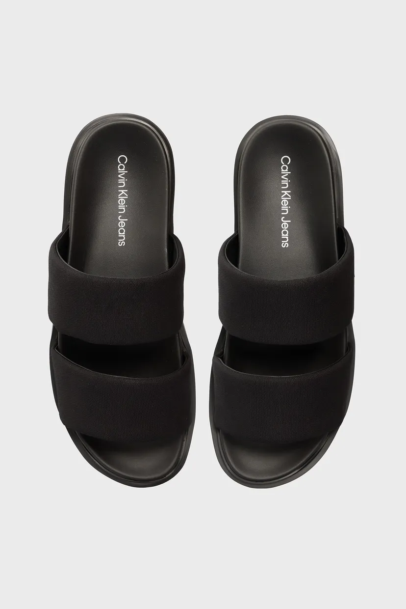 Чоловічі чорні слайдери FLAT MOLDED 5