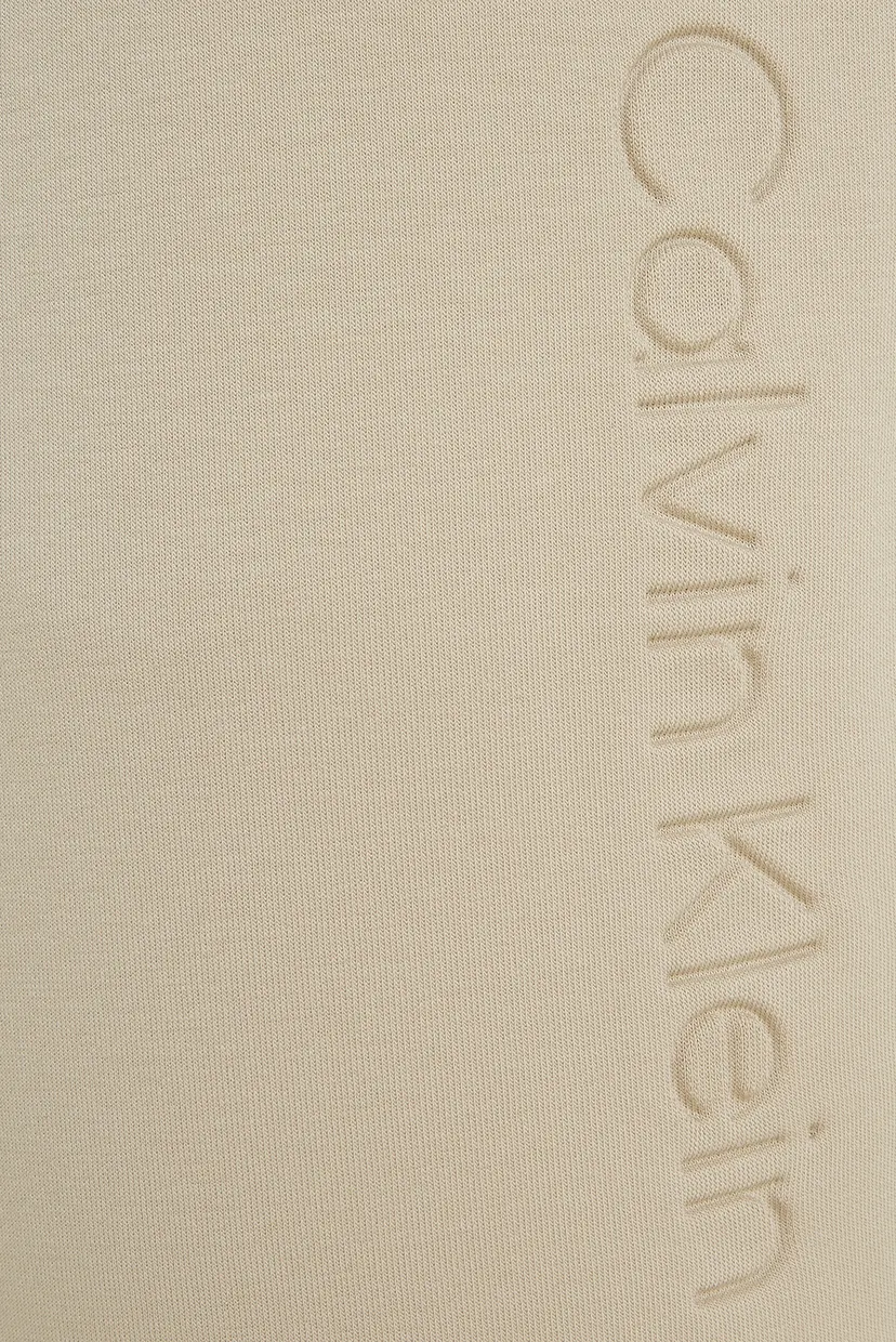 Мужские бежевые спортивные брюки COMFORT DEBOSSED LOGO 4