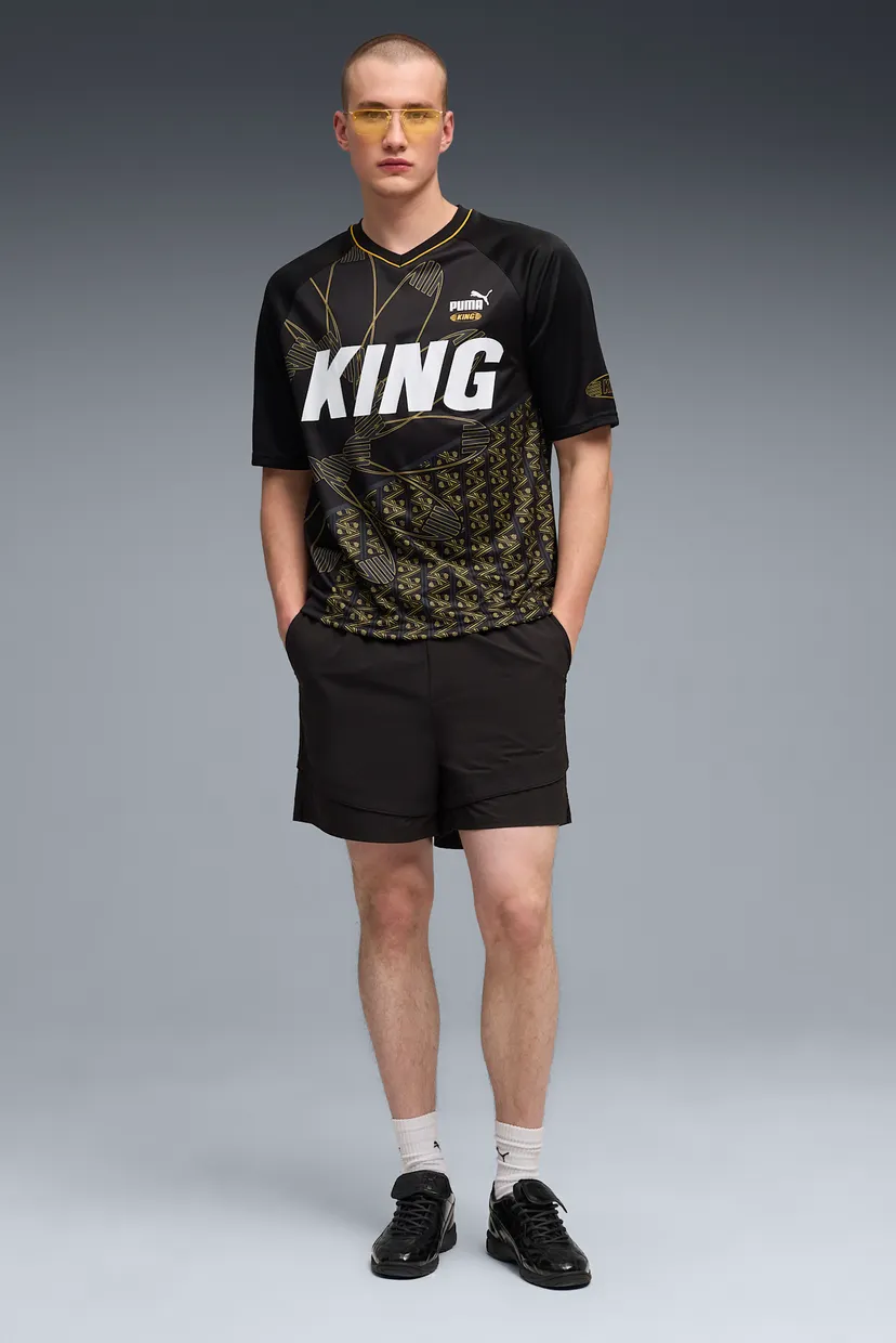 Чоловічі чорні шорти KING Sportstyle Shorts Men 4