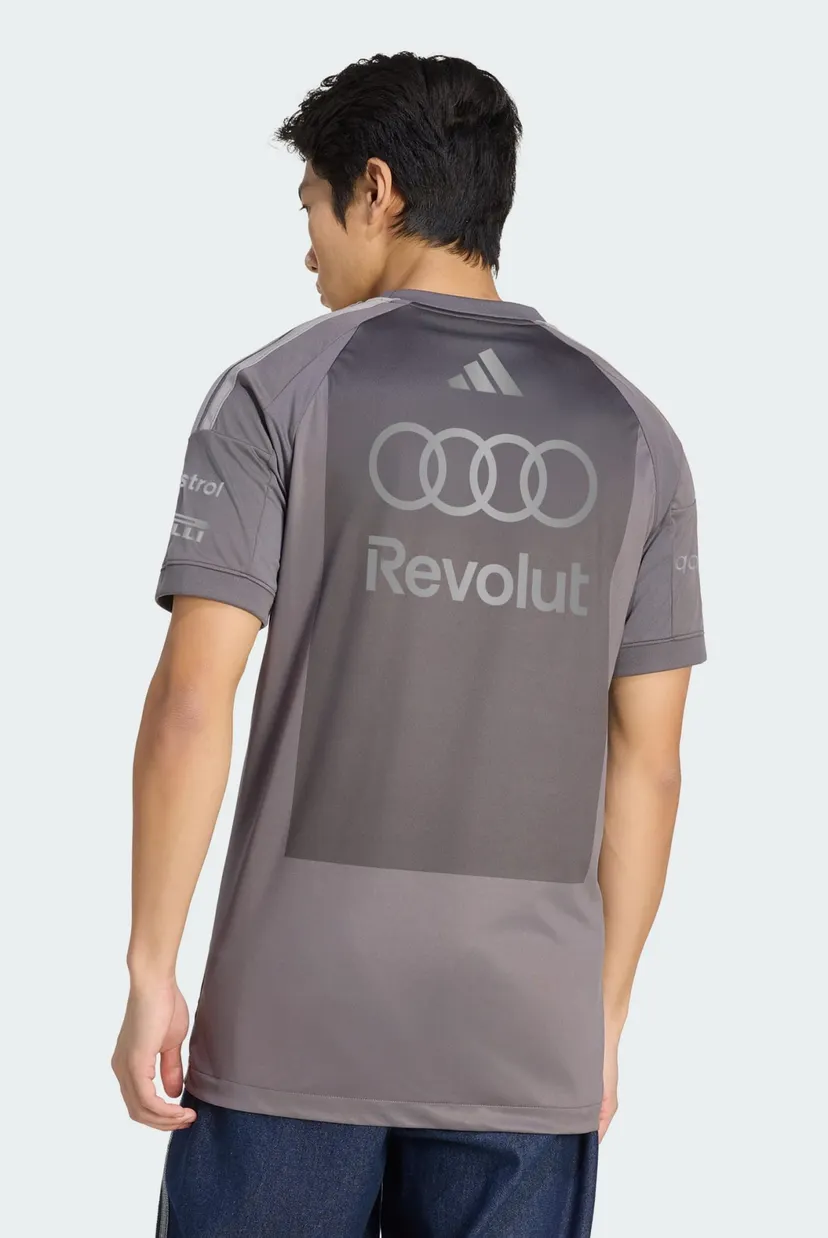 Чоловіча темно-сіра футболка AUDI FORMULA ONE TEAM DRIVER MEN 3