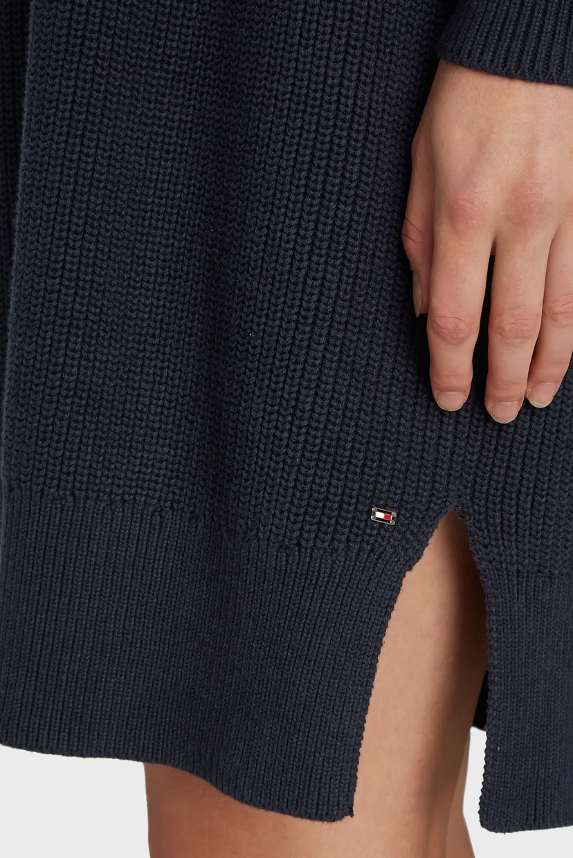 Женское темно-синее платье PLACED HILFIGER SWEATER DRESS 3