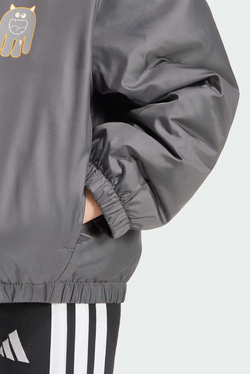 Детская серая куртка TIRO_NSTER LIGHT PADDED 7
