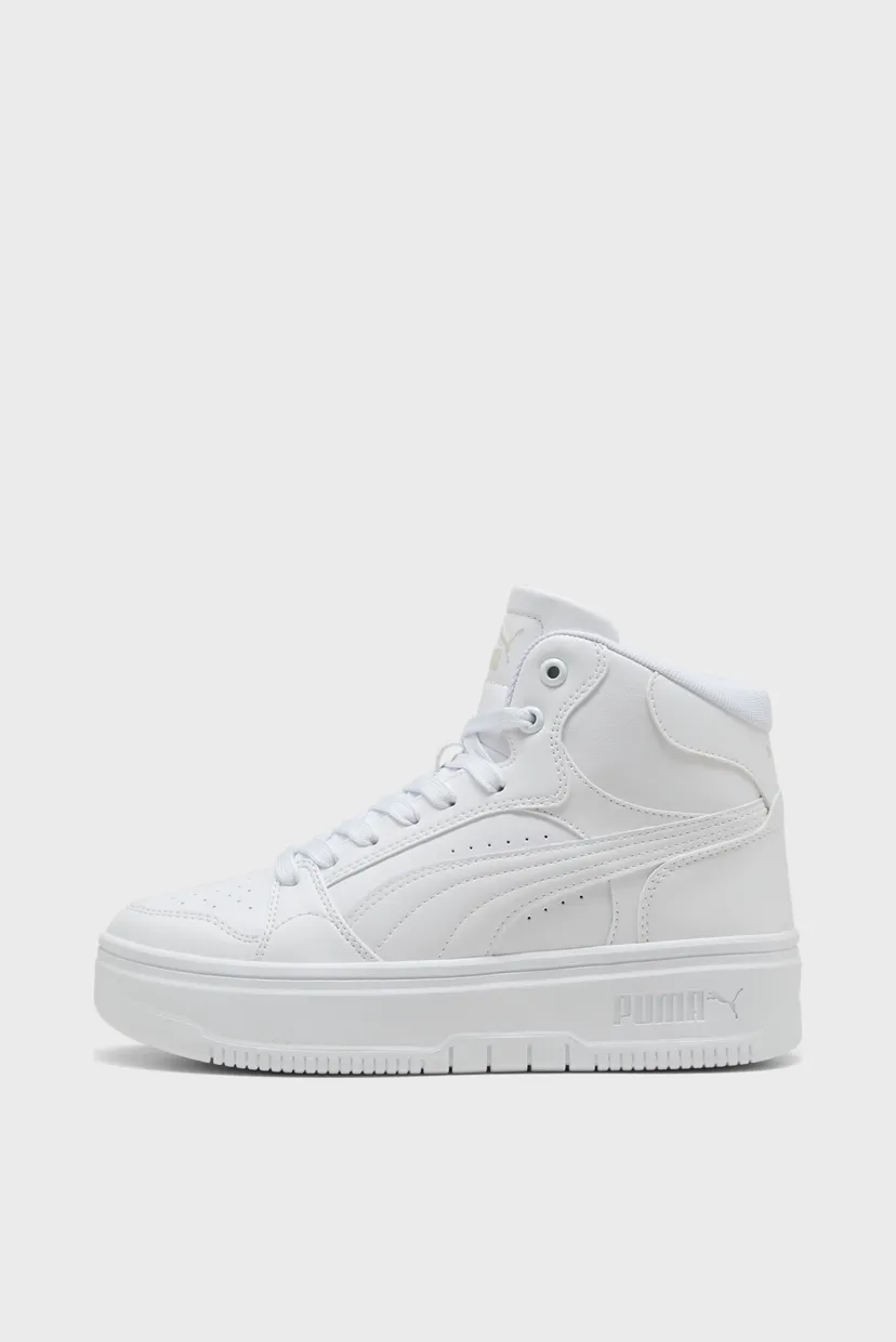 Жіночі білі кросівки Rebound Femme Mid Sneakers Women 3