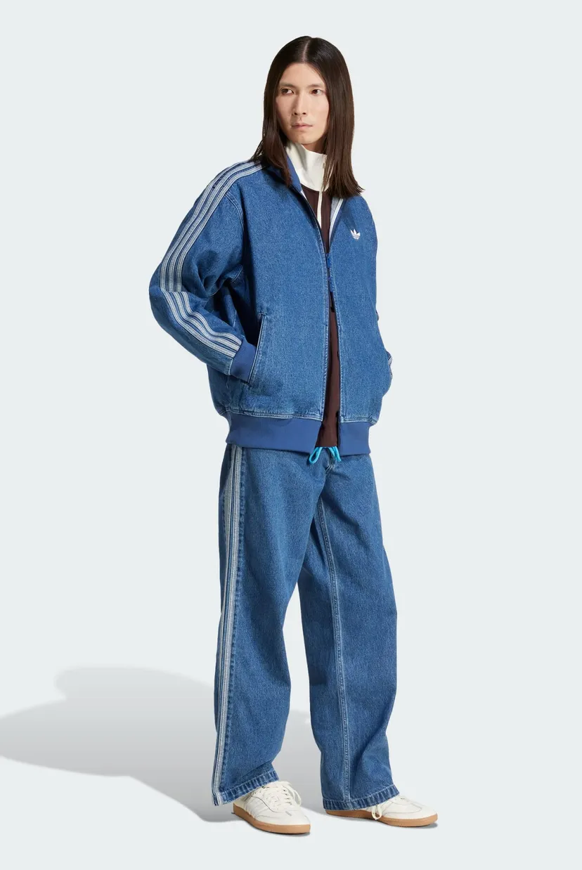 Чоловічі сині джинси Adicolor Firebird adidas JC6234 — MD-Fashion