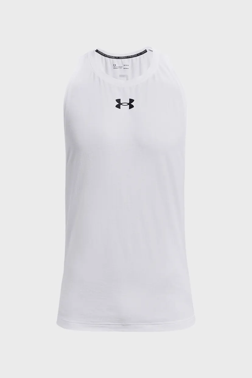 Чоловіча біла майка UA BASELINE COTTON TANK 5