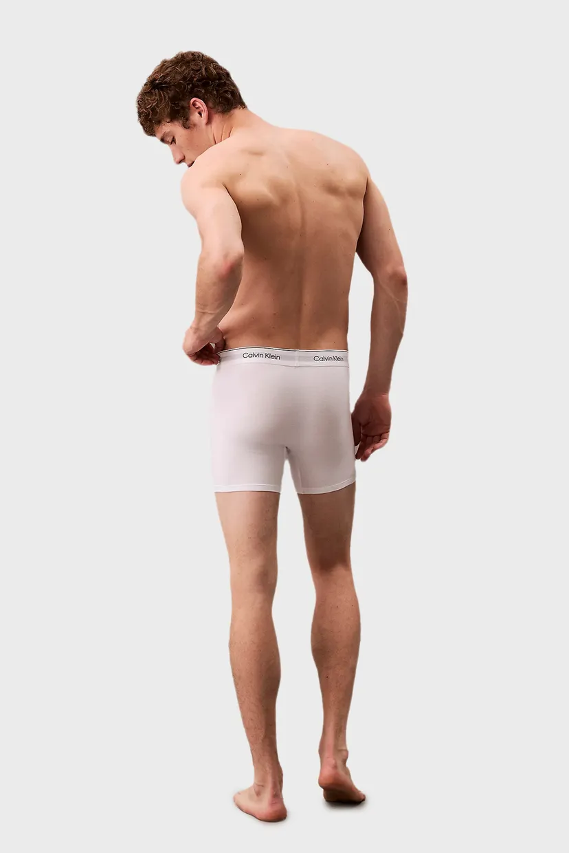 Чоловічі білі боксери (3 шт) BOXER BRIEF 4