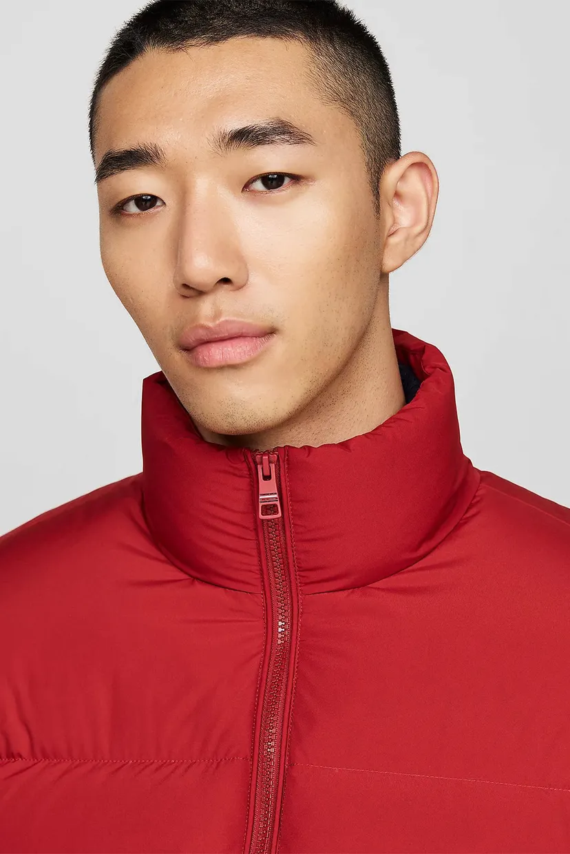 Мужской красный пуховик DOWN PUFFER JACKET 4