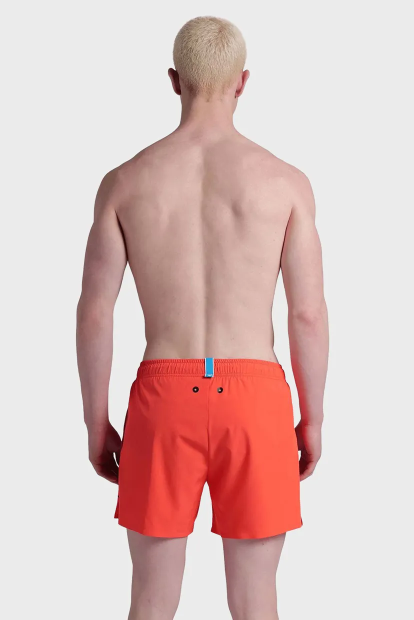 Мужские оранжевые плавательные шорты EVO BEACH SHORT SOLID 3