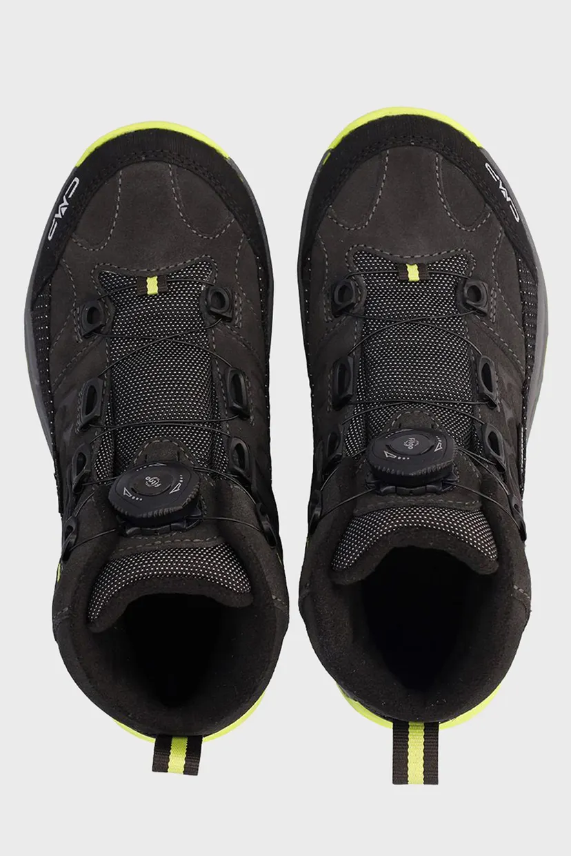 Детские черные замшевые ботинки KIRUNA MID FITGO FLEECE 3