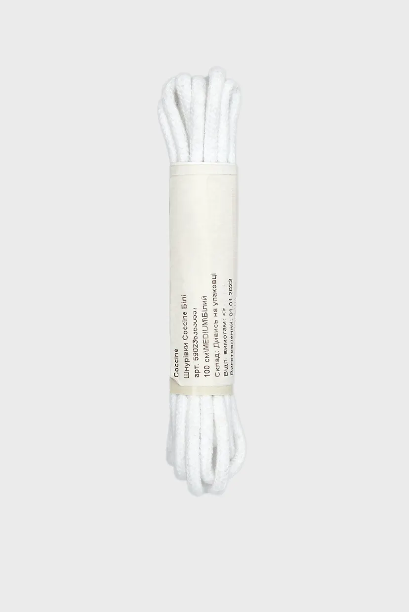 Білі шнурки LACES 3