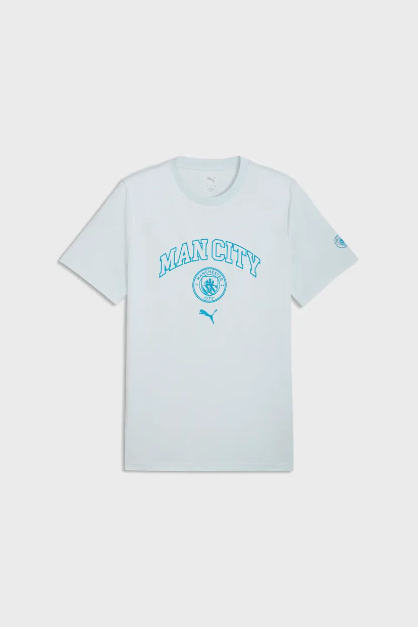 Мужская голубая футболка Manchester City ftblCulture Tee Men 4