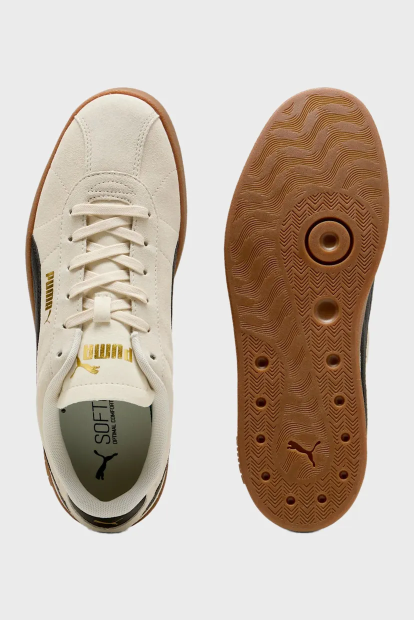 Білі шкіряні снікерси PUMA Club II Suede Sneakers Unisex 4