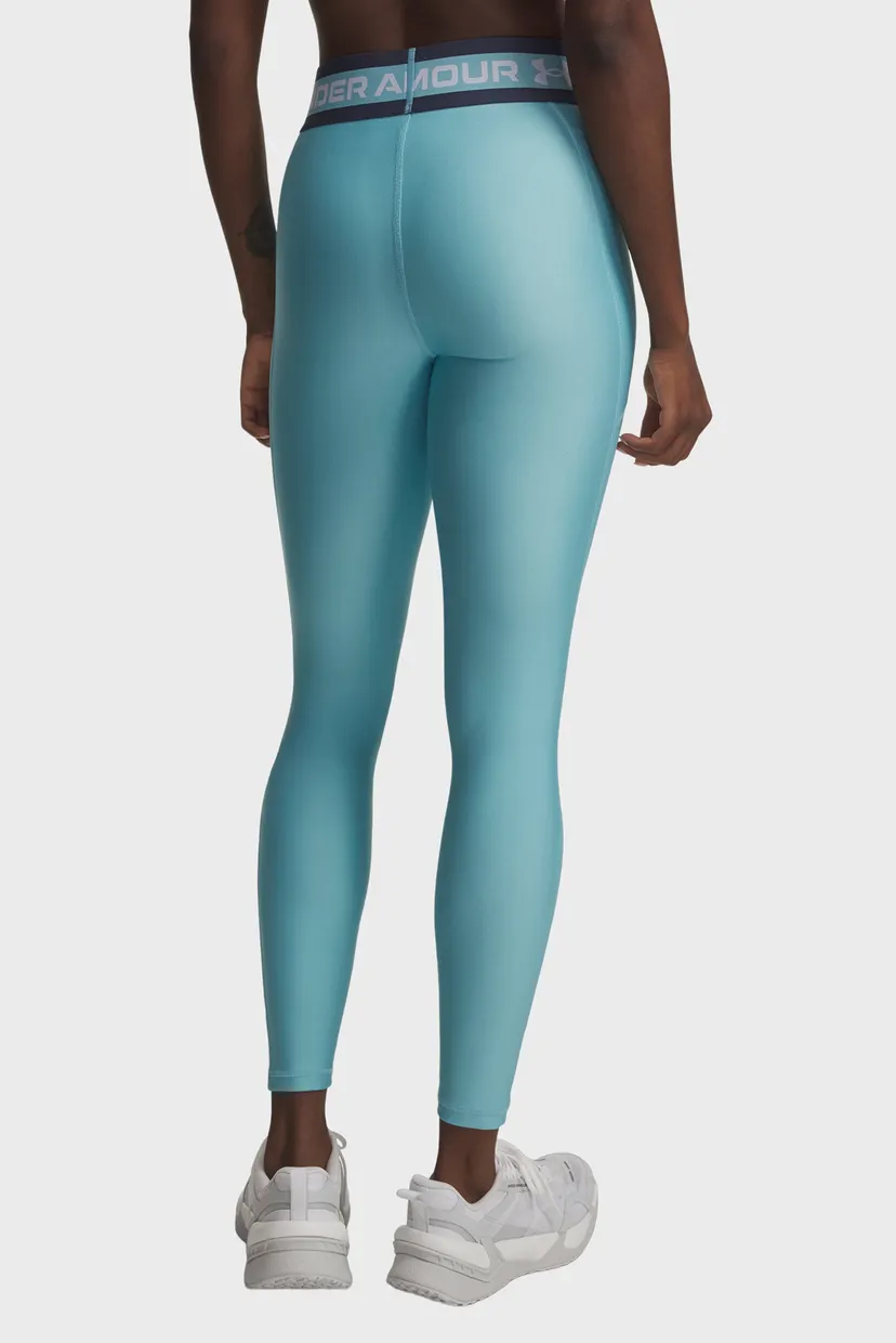 Жіночі блакитні тайтси UA Tech Branded Legging 3