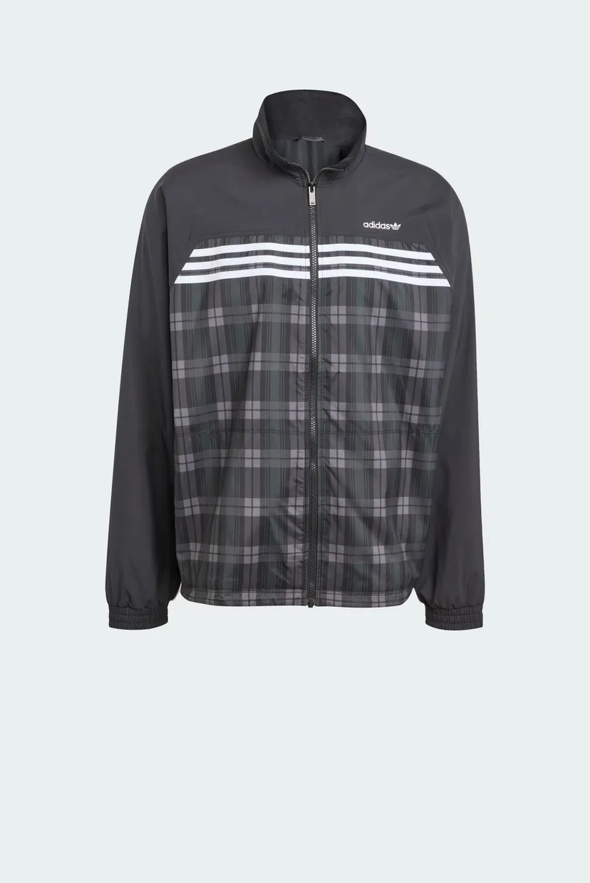 Чоловіча чорна спортивна кофта Tartan Loose 6