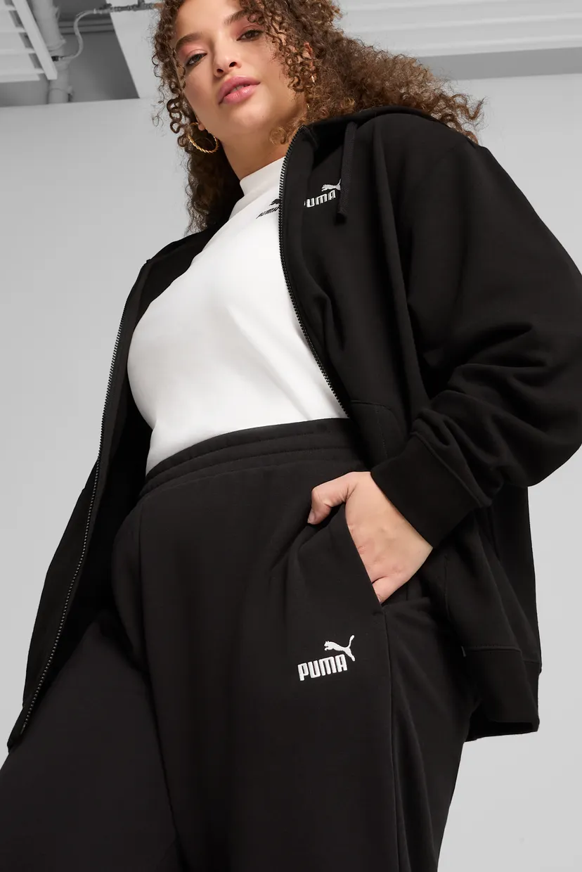 Женские черные спортивные брюки ESS Small No. 1 Logo Sweatpants Women 4