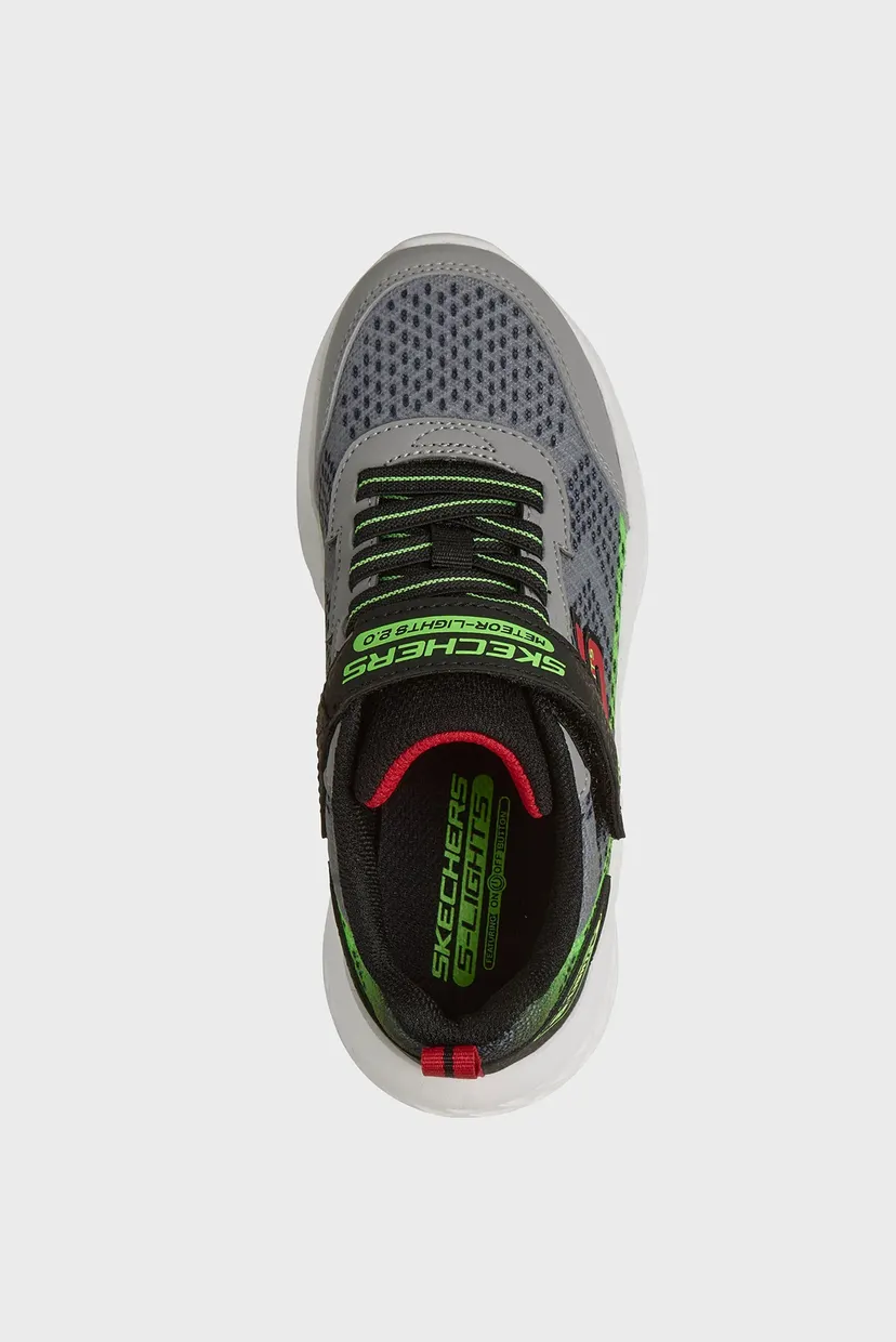 Дитячі сірі кросівки SKECHERS METEOR-LIGHTS 2.0 3