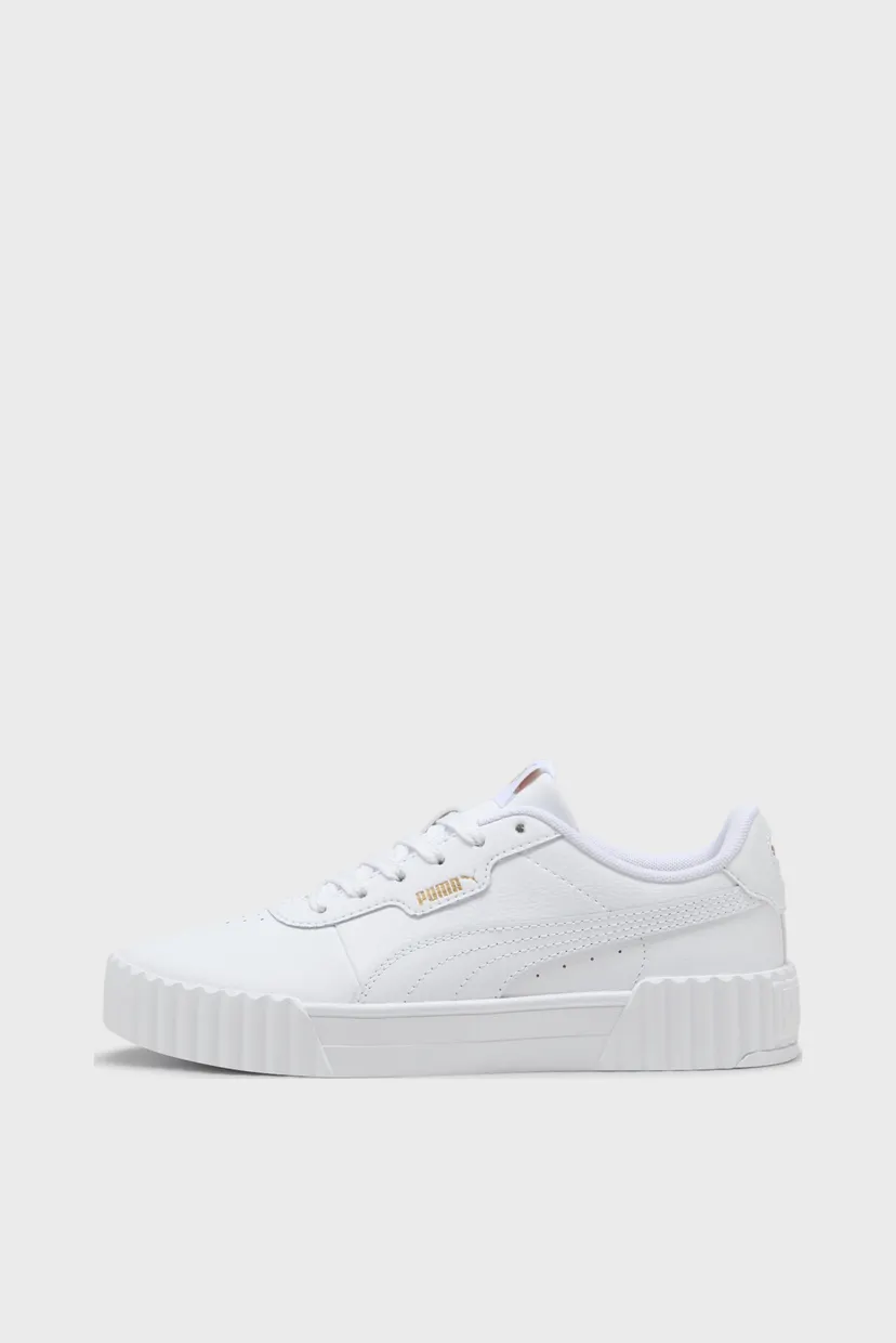 Женские белые кожаные сникерсы Carina 3.0 Sneakers Women 3