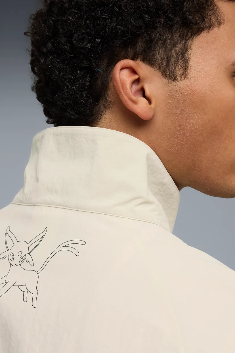 Мужская белая ветровка PUMA x POKÉMON PUMATECH-X Track Jacket Men 4