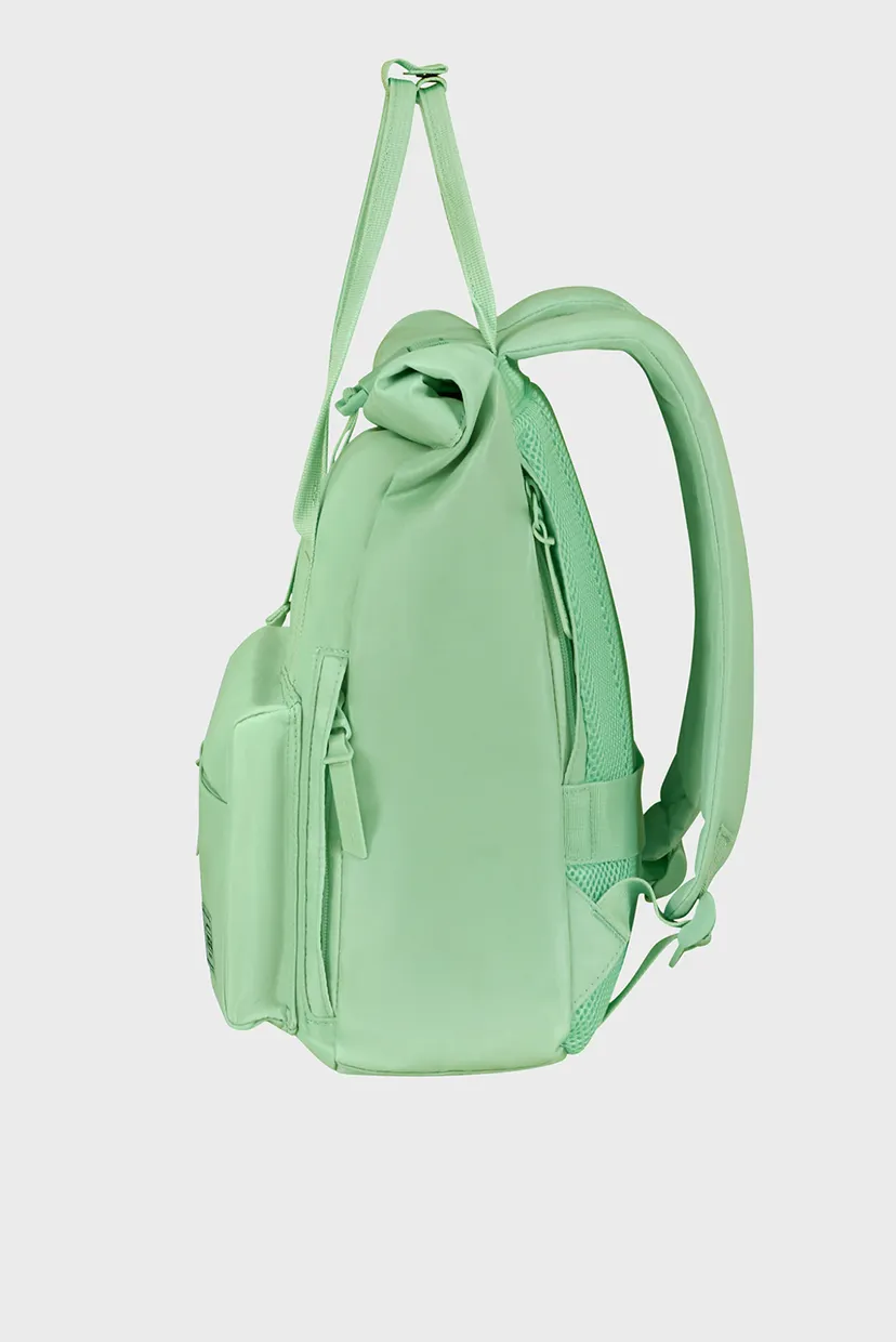 Жіночий м'ятний рюкзак URBAN GROOVE PASTEL GREEN 3