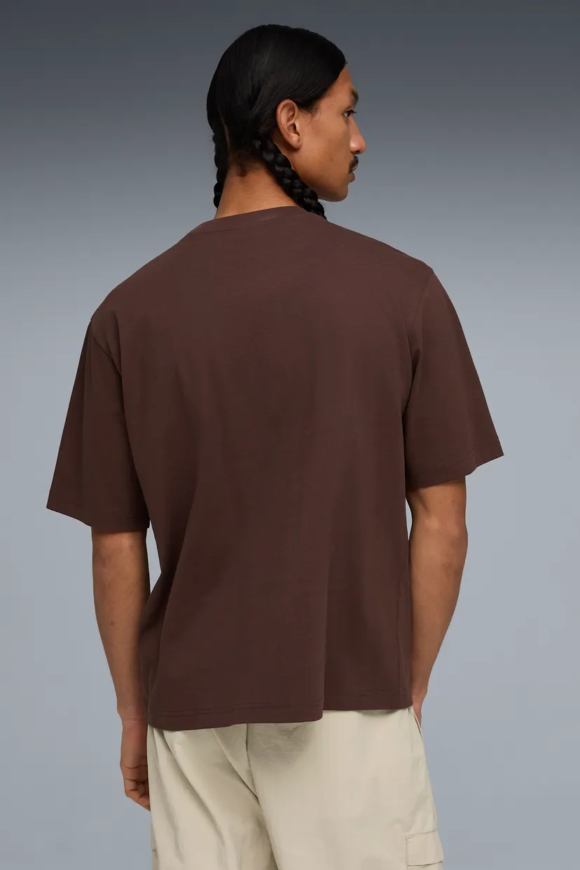 Мужская коричневая футболка WARDROBE ESS Boxy Tee Men 3