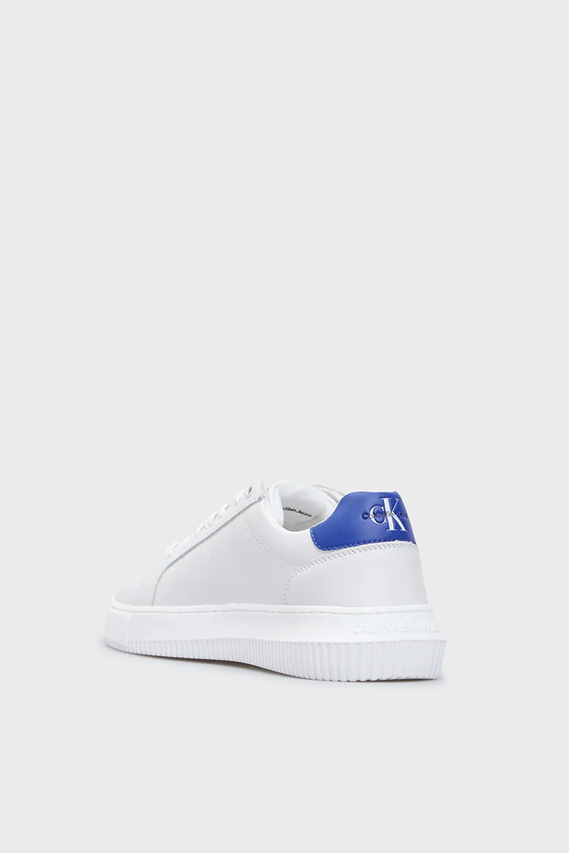 Чоловічі білі шкіряні снікерси CHUNKY CUPSOLE 5