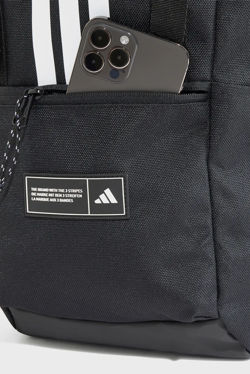 Чорний рюкзак 3 STRIPES FLAP 5
