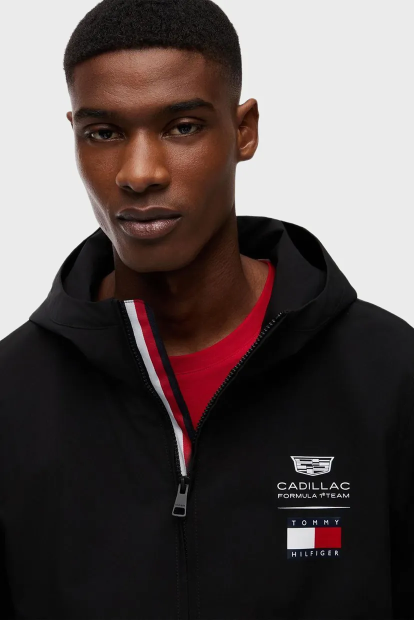 Чоловіча чорна вітровка TH x Cadillac Formula 1® Team 4