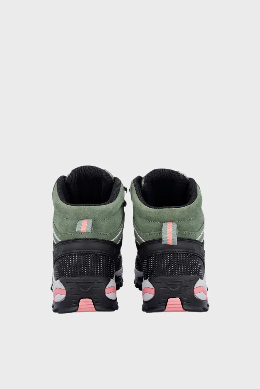 Женские зеленые замшевые ботинки RIGEL MID TREKKING SHOES WP 4