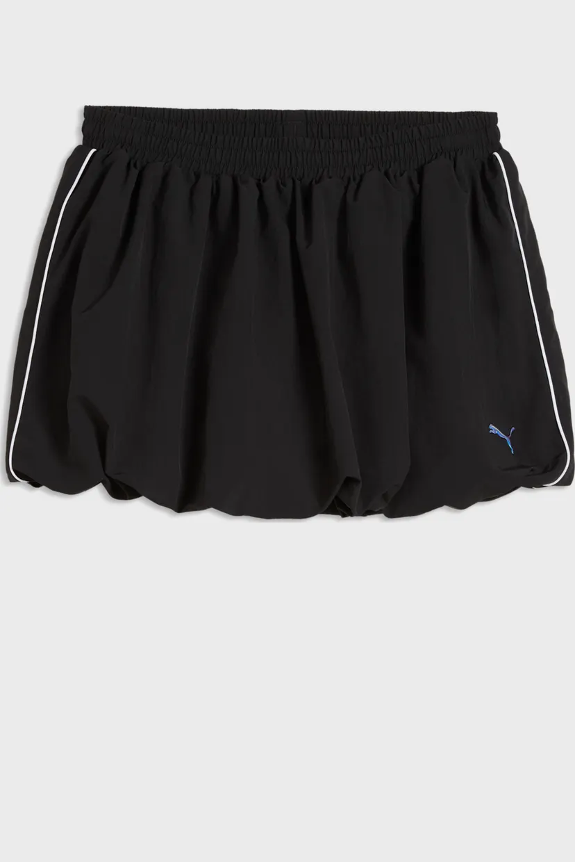 Женская черная юбка T7 Balloon Skirt Women 4