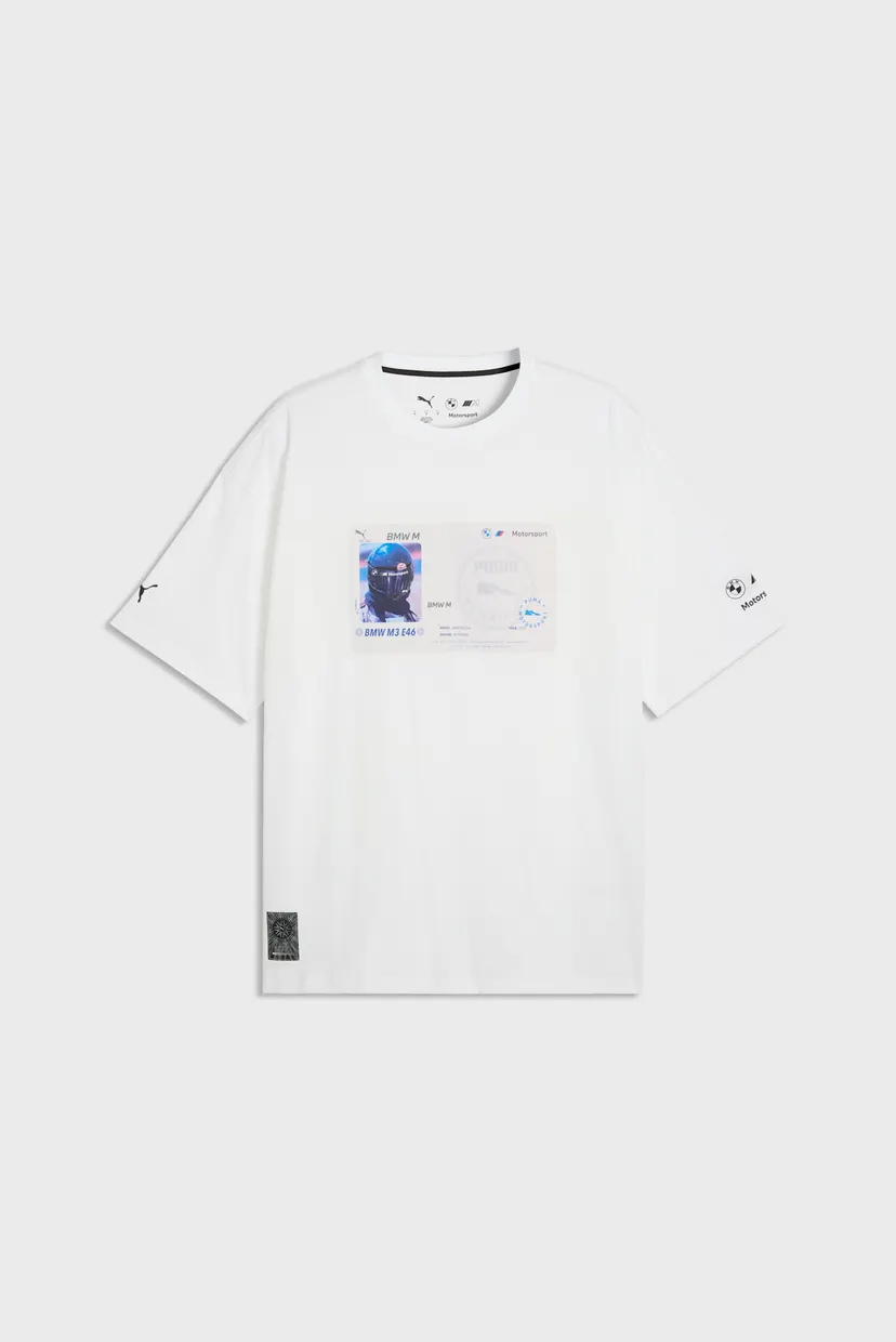 Чоловіча біла футболка BMW M MOTORSPORT Lifestyle Relaxed Tee Men 4