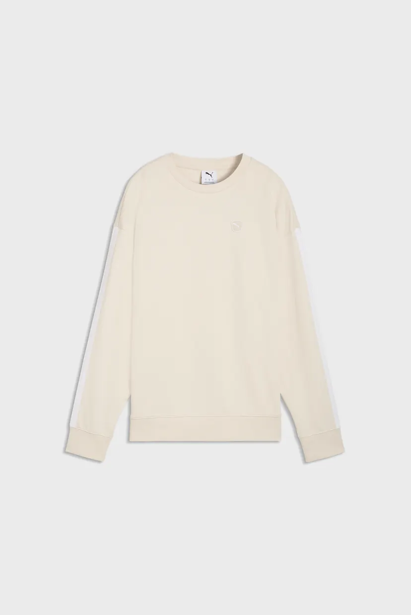 Жіночий бежевий світшот Essentials Elevated Crew Neck Sweatshirt Women 4