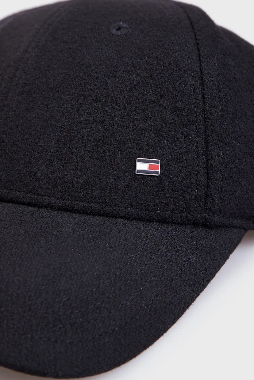 Чоловіча чорна кепка TH CORP LOVE MELTON 6 PANEL CAP 4