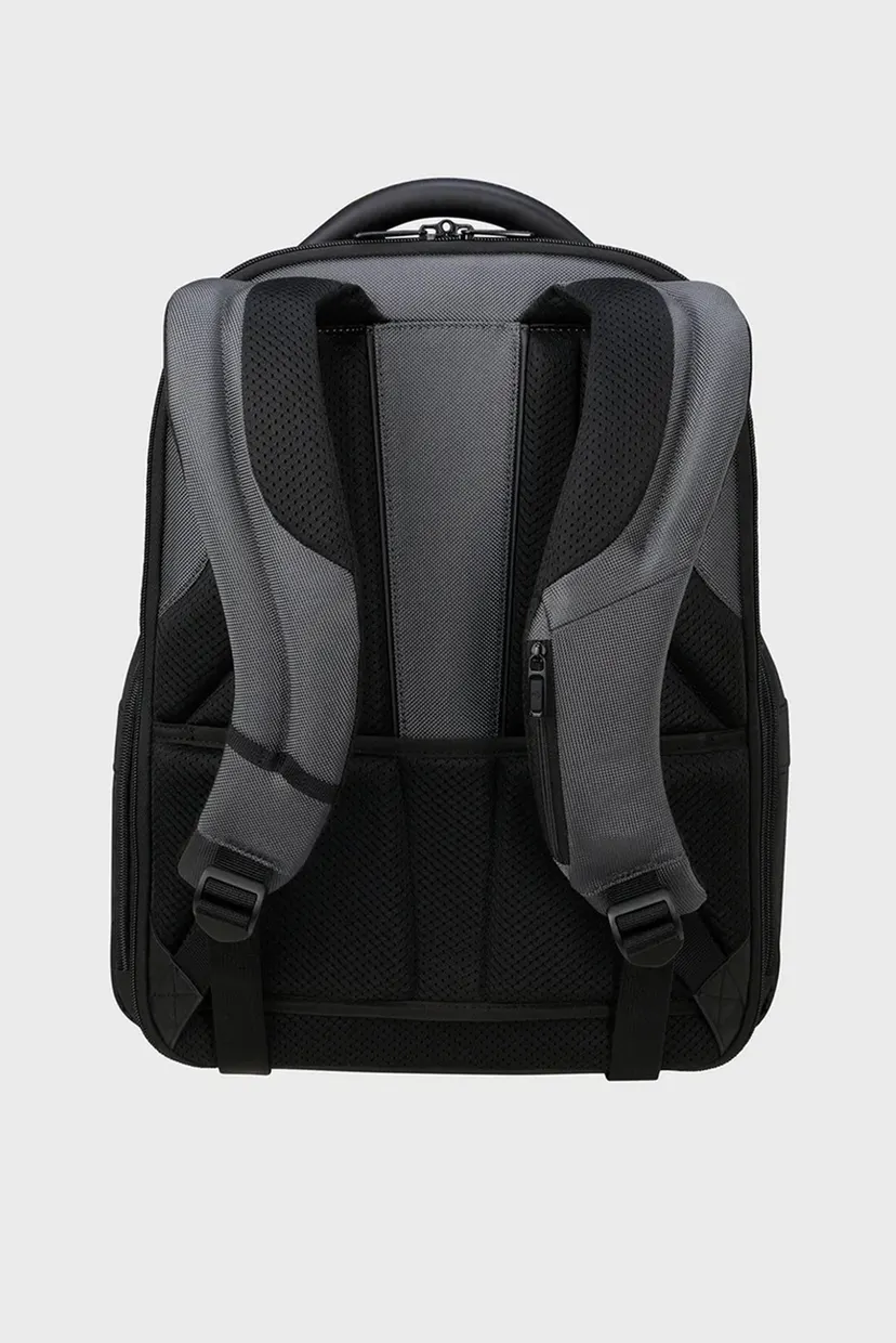Мужской серый рюкзак slim PRO-DLX 6 FRAMED 4