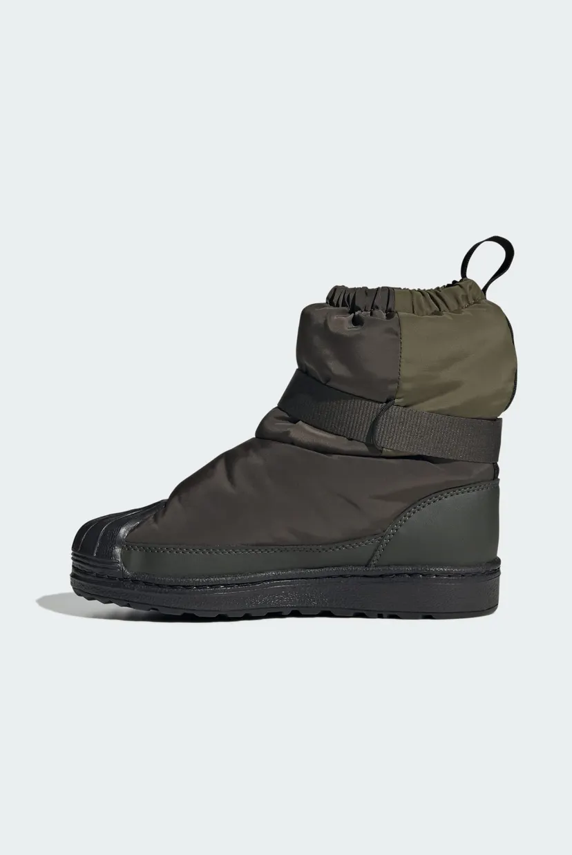 Дитячі темно-зелені дутики Superstar 360 Winterized Kids 6