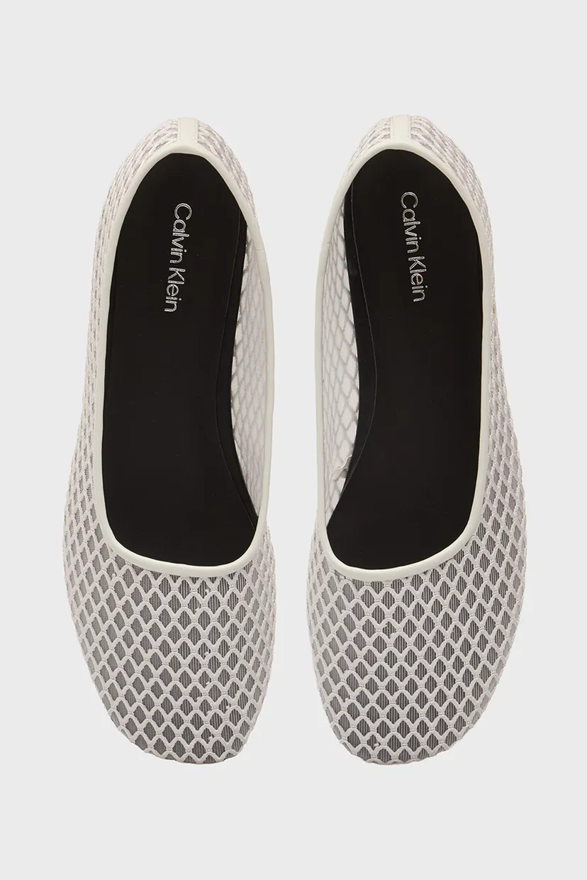 Жіночі сріблясті балетки OBLIQUE BALLERINA 4