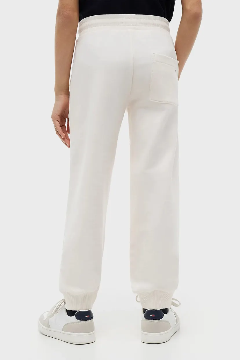 Дитячі білі спортивні штани TOMMY HILFIGER SWEATPANTS 3