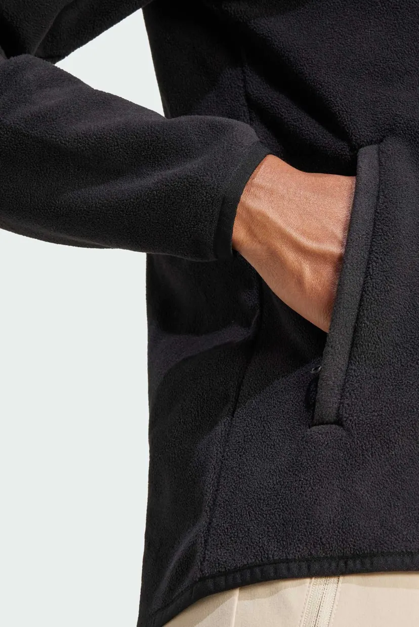 Жіноча чорна спортивна кофта Multi Essentials Full-Zip 5