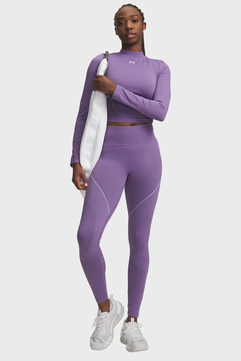 Женские сиреневые тайтсы UA Vanish Seamless Legging Under Armour