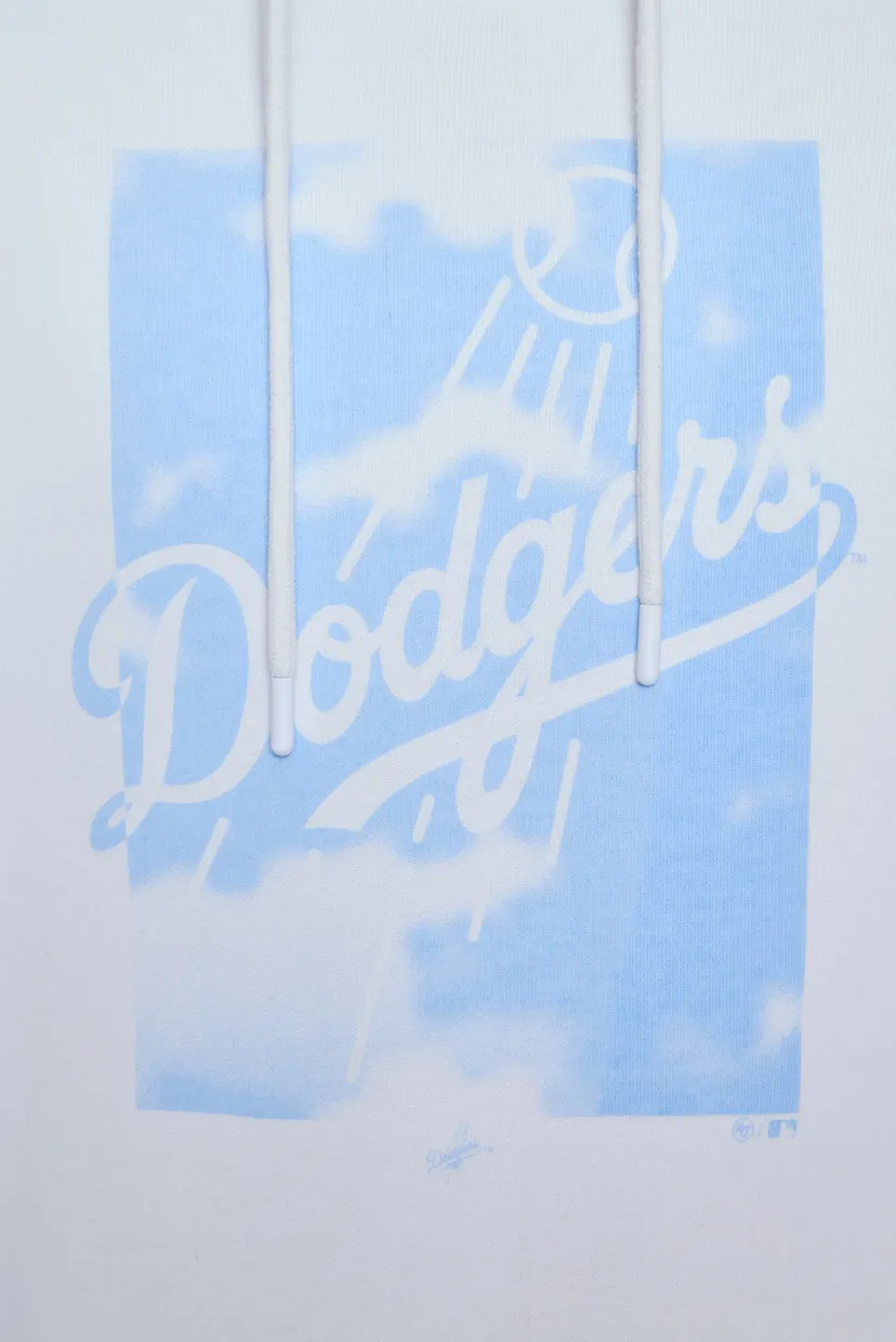 Біле худі LA DODGERS IN THE CLOUDS (унісекс) 3