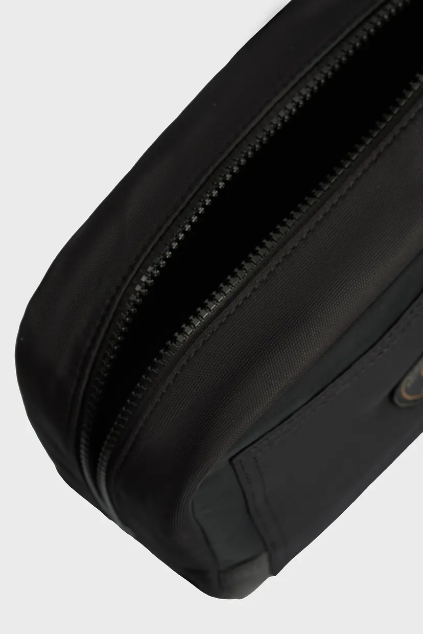Чоловічий чорний несесер TH TEXTURE BLOCK WASHBAG 4